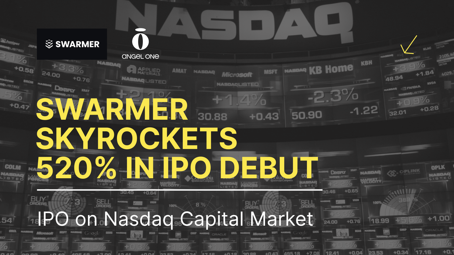 Swarmer AI drone swarm software IPO debut